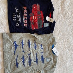 2 short sleeve shirts